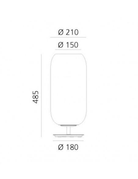 Artemide Gople Tafellamp