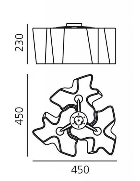 Artemide Logico Mini ceiling lamp 3x120°