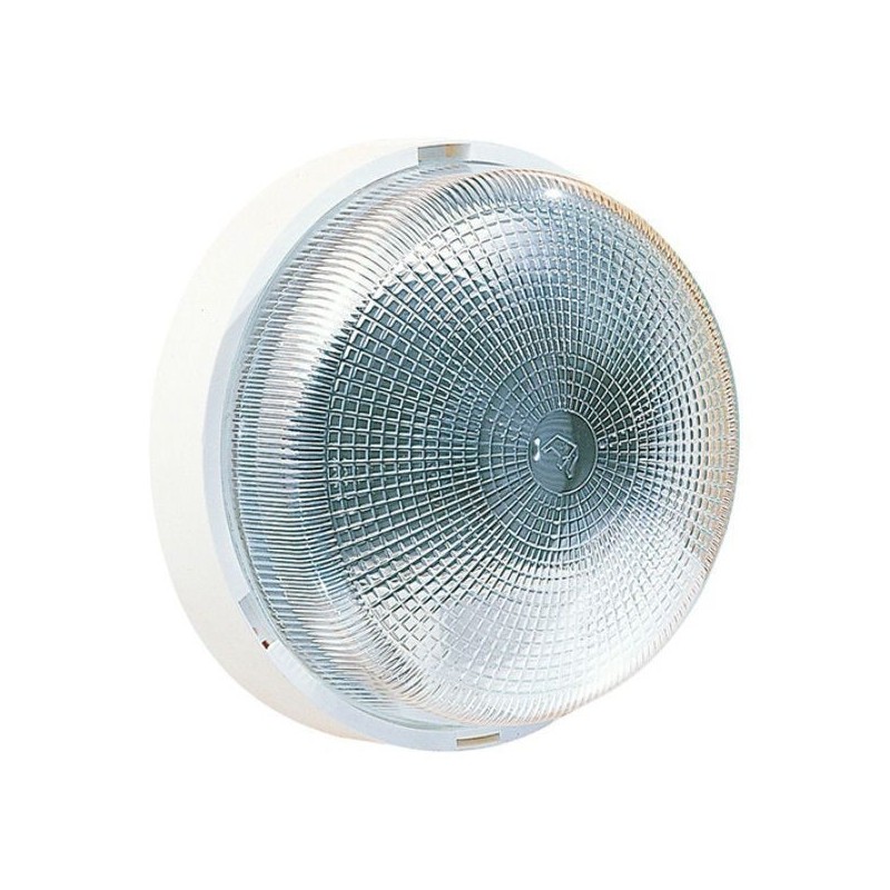 Integratech Hublot Rond Glas E27 Plafondlamp / Wandlamp