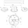 Integratech Disc Ceiling light