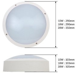 Integratech LED fixture Sola IK10 sensor m/s