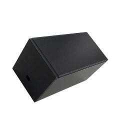 Integratech Profiel SL Flat 25x25 3m diff. zwart incl. acc.