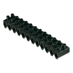 Integratech Klemmenstrook Polypropyleen Wit 12P 10Mm2