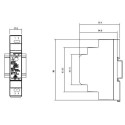 Integratech LED voeding 24VDC 15W DIN-rail