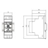 Integratech LED Power supply 24VDC 30W DIN-rail
