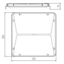 Integratech Flap voor Evolve projector 48W