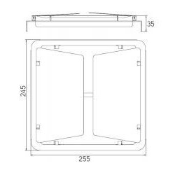 Integratech Flap voor Evolve projector 72W