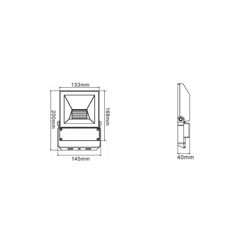 Integratech LED floodlight QT 20W