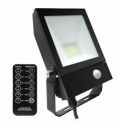 Integratech Led floodlight QT 20W 3000K zwart PIR
