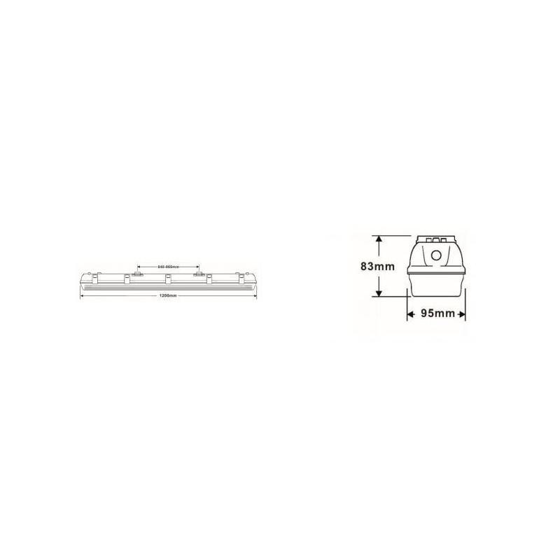 Integratech HWDP 1,2m IP66