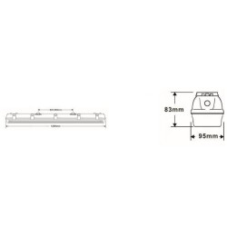 Integratech HWDP 1,2m IP66 Sensor