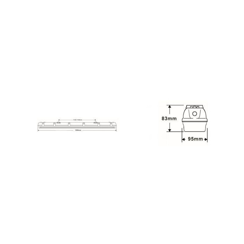 Integratech HWDP 1,2m IP66 em 3h