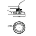 Integratech Klokarmatuur PHB 75W IP65 dimbaar 1-10V