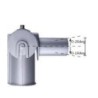 Integratech Streetlight mini adapter 90° orientable RAL9022