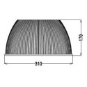 Integratech Prisma reflector pc 100° klokarmatuur PHB 75/100W