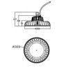 Integratech Highbay PHB 150W IP65 dimmable 1-10V