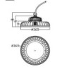 Integratech Highbay PHB 200W IP65 dimmable 1-10V
