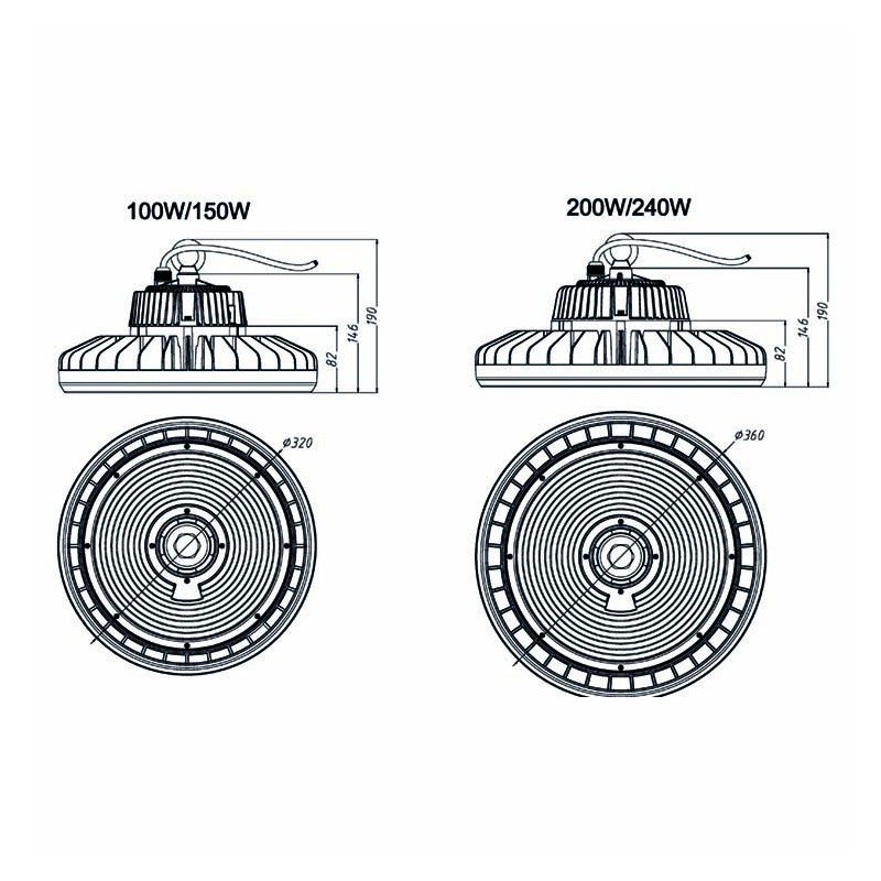 Integratech PHBP perform 100W IP65 1-10V 120gr