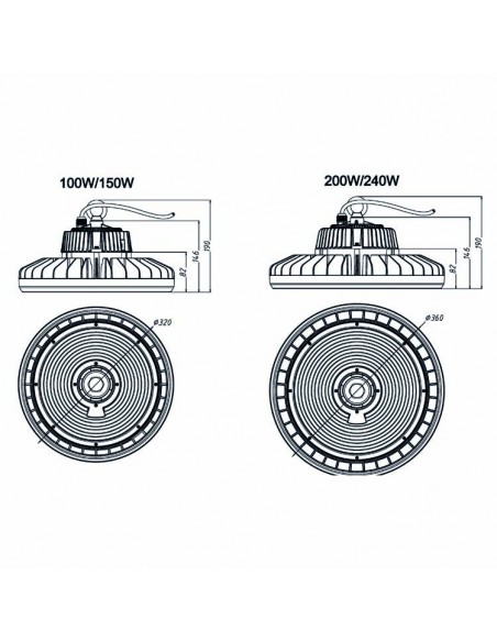 Integratech PHBP perform 100W IP65 1-10V 120gr