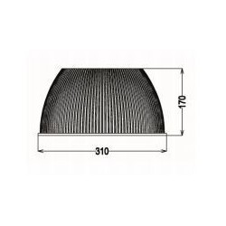 Integratech Prisma PC reflector 90° for PHBP 100/150W