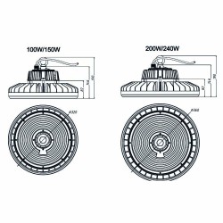Integratech PHBP perform 150W IP65 1-10V 120gr