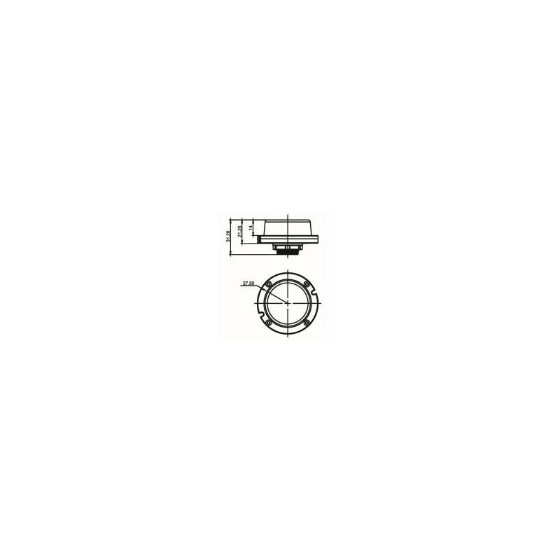 Integratech Microwave sensor IP65 max 15m voor PHBP
