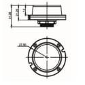 Integratech PIR sensor IP65 max 12m voor PHBP