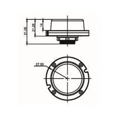 Integratech PIR sensor IP65 max 12m for PHBP