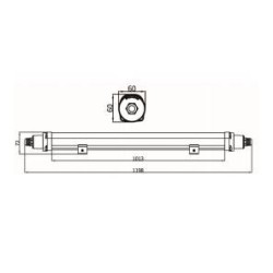Integratech Speedy basic 120cm 40W IK10 3x2,5mm²
