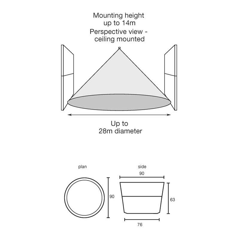 Integratech PIR opbouw IP20 wide beam Integraconnect