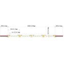 Integratech LED strip 240LED/m 2110 24V IP67 bicolor CRI90 5m