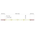 Integratech LED strip 120LED/m SMD2835 24V IP67 5m