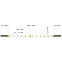Integratech LED strip 60LED/m 5050 24V IP20 RGB+W 5m