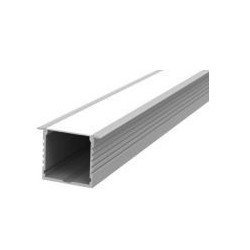 Integratech Profiel RPL3535 alu 2m plexi mat incl. toebehoren