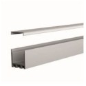 Integratech Profiel SL Flat 35x35 alu 3m cover opaal incl acc