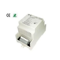 Integratech RF ontvanger + push 12-36VDC PWM 4x5A DIN-rail
