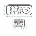 Integratech Extra RF handzender voor DIM-CW kit