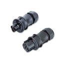 Integratech Verbindingsset 3-polig IP68 2,5mm² male-female