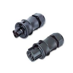 Integratech Verbindingsset 3-polig IP68 2,5mm² male-female