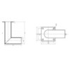 Integratech Streetlight wall bracket L 60mm