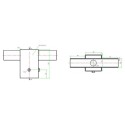 Integratech Streetlight adapter S105/R2x60mm