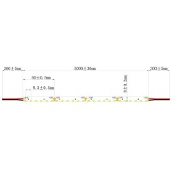 Integratech LED strip 2 LED strip monochrome 120side side emitting