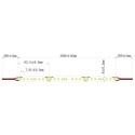 Integratech LED strip 128LED/m SMD2835 24V IP20 5m