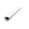 Integratech Profile ALU45 alu 2m Transparant cover incl. accessories