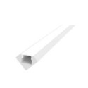 Integratech Profiel ALU45 wit 2m plexi mat incl. toebehoren
