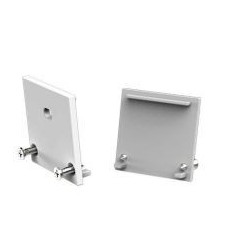 Integratech Eindkap voor profiel PL3030 met kabelingang