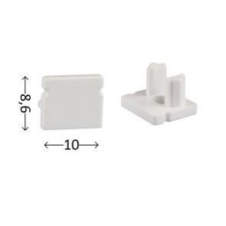 Integratech Endcap for profile SLB10A with entrance