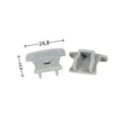 Integratech Endcap for profile RSL15