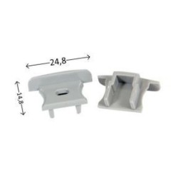 Integratech Endcap for profile SL15