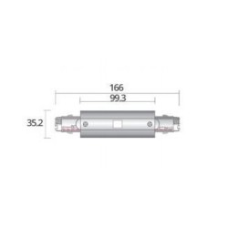 Integratech Power connector middle univ 3ph rail 7p
